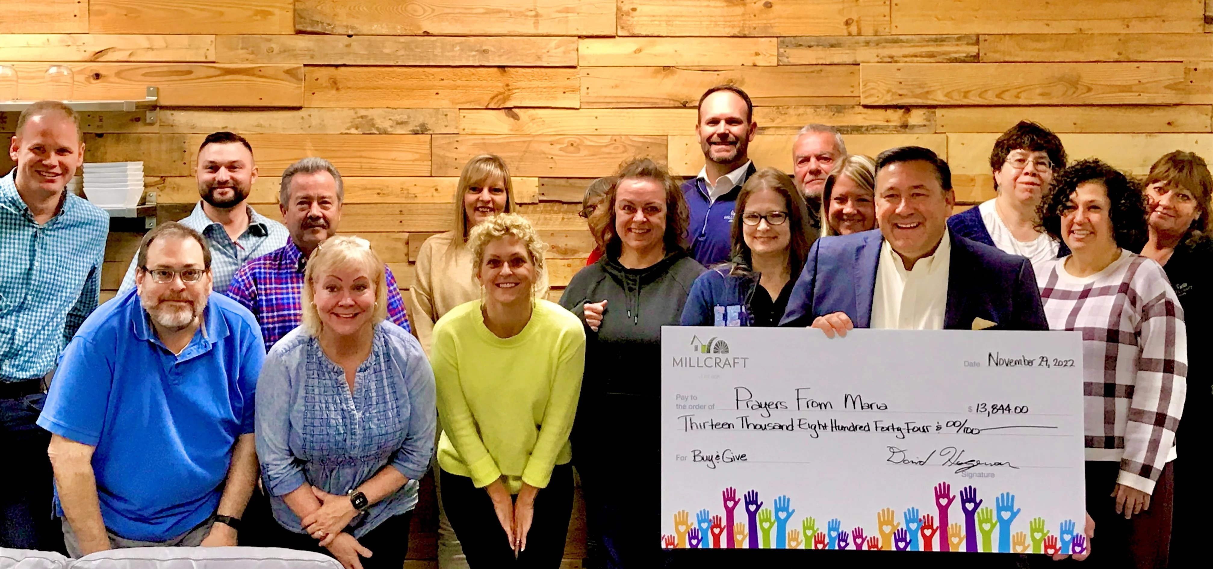 Millcraft's Buy & Give Program Nears 650,000 for Regional NonProfits